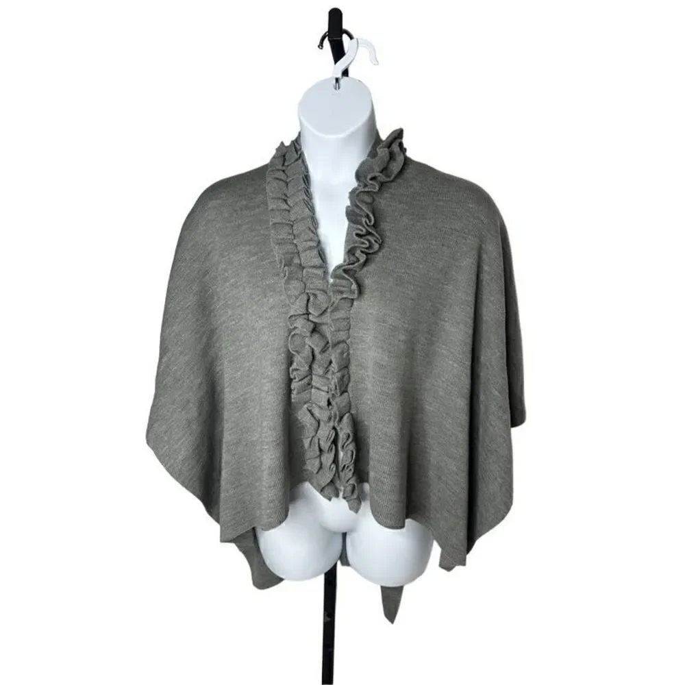 Fraas NWT Gray Ruana